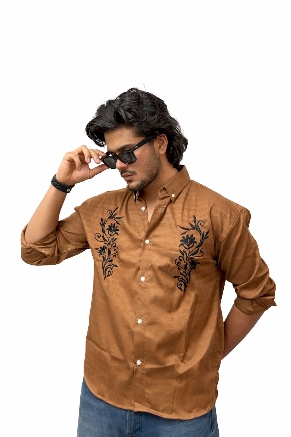 Imported Embroidered Shirt
