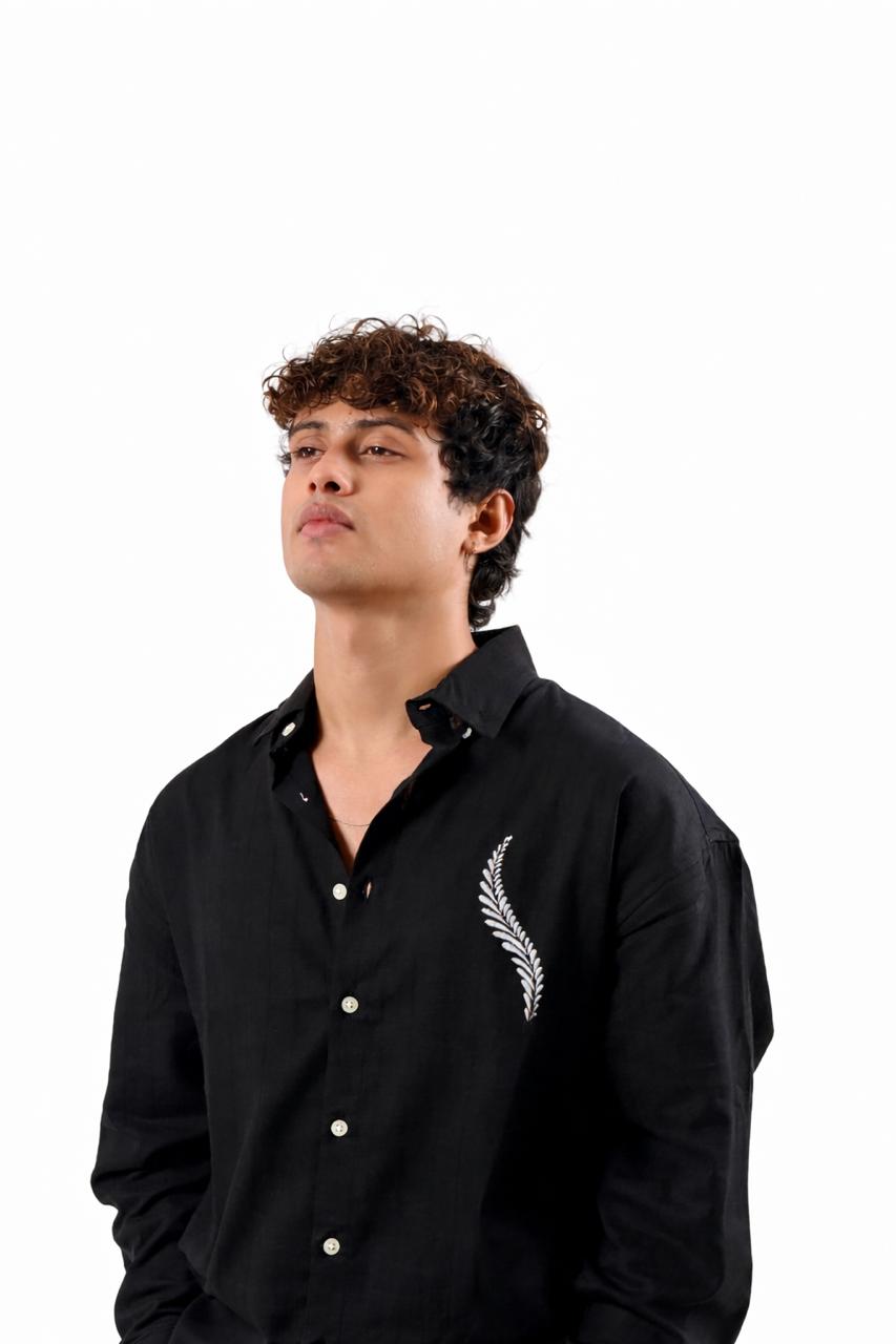 Premium Imported Linen shirt With Embroidery