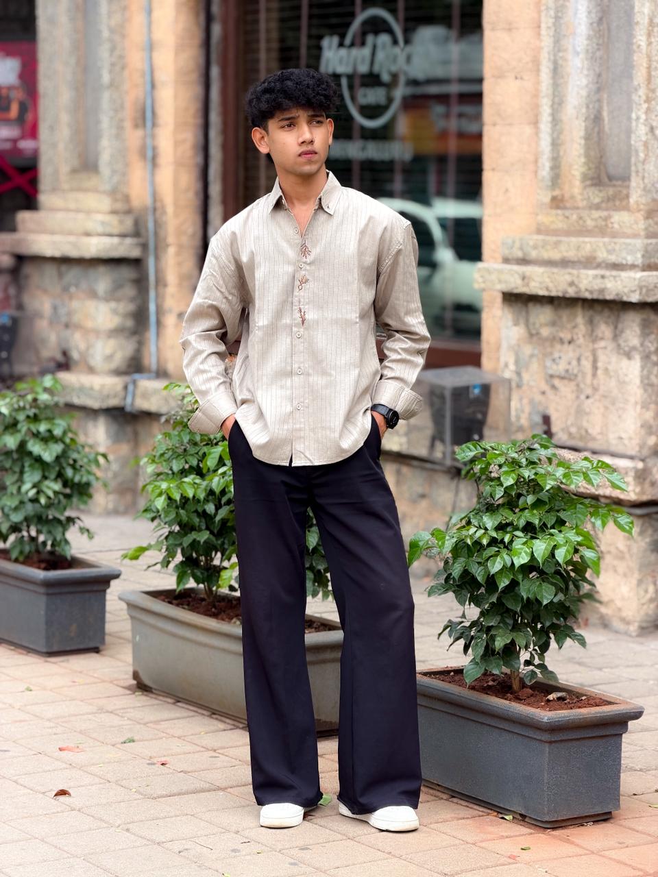 FULL SLEEVE OVERSEIZED SHIRT