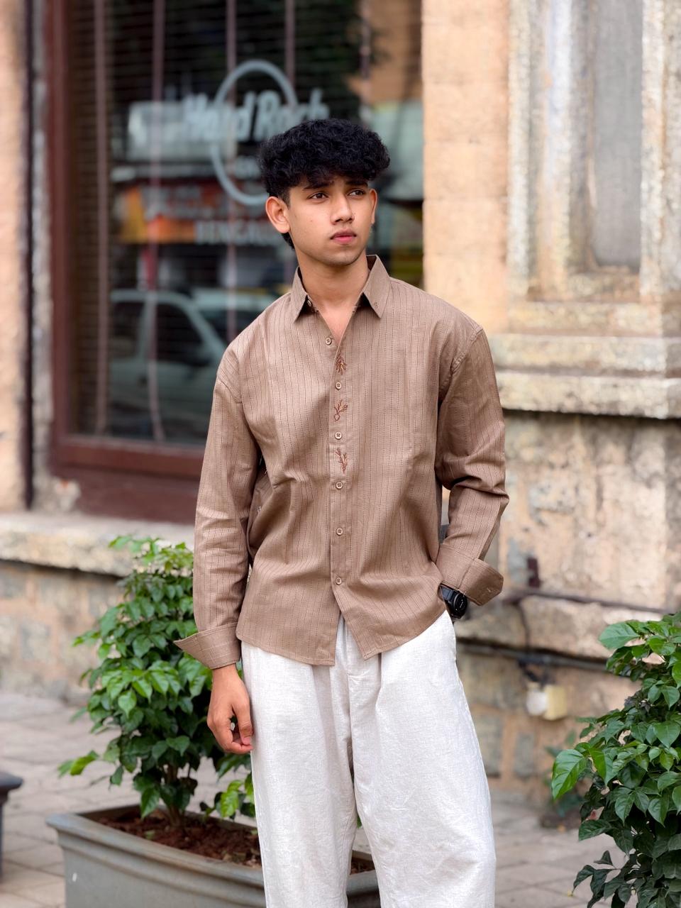 FULL SLEEVE OVERSEIZED SHIRT