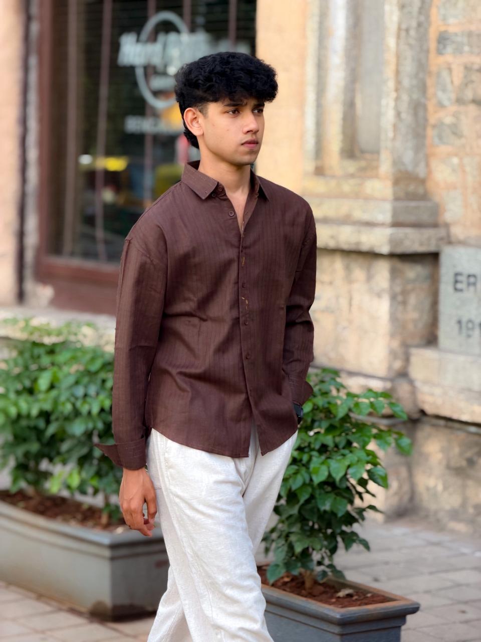 FULL SLEEVE OVERSEIZED SHIRT